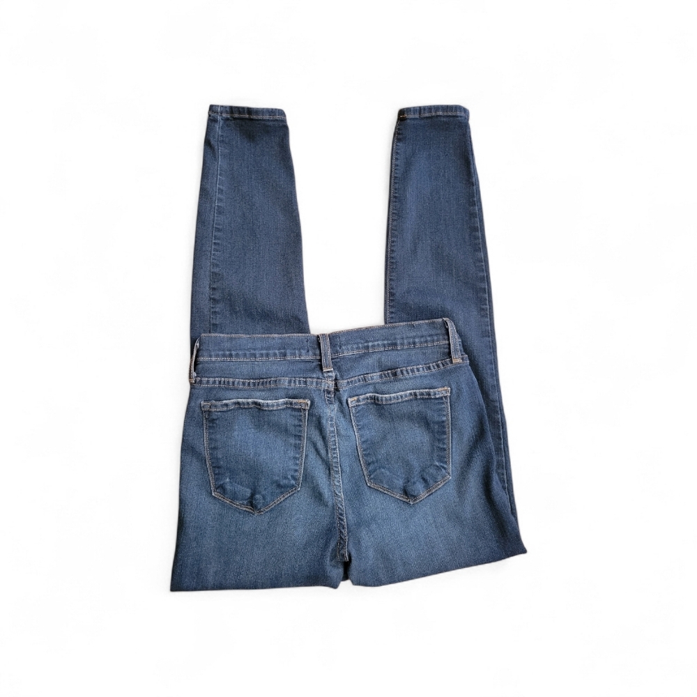 Judy Blue Skinny Jeans  Denim Medium Blue Wash Size 9 - Picture 3 of 4